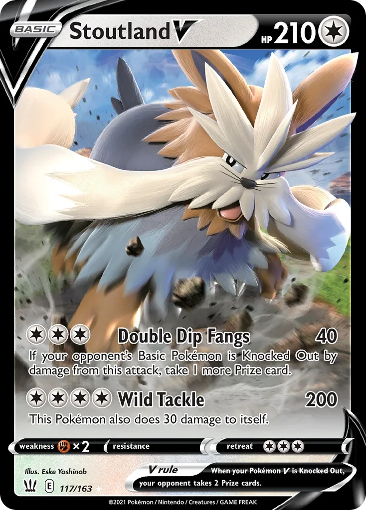 117/163 from Battle Styles Ultra Rare Pokemon Card