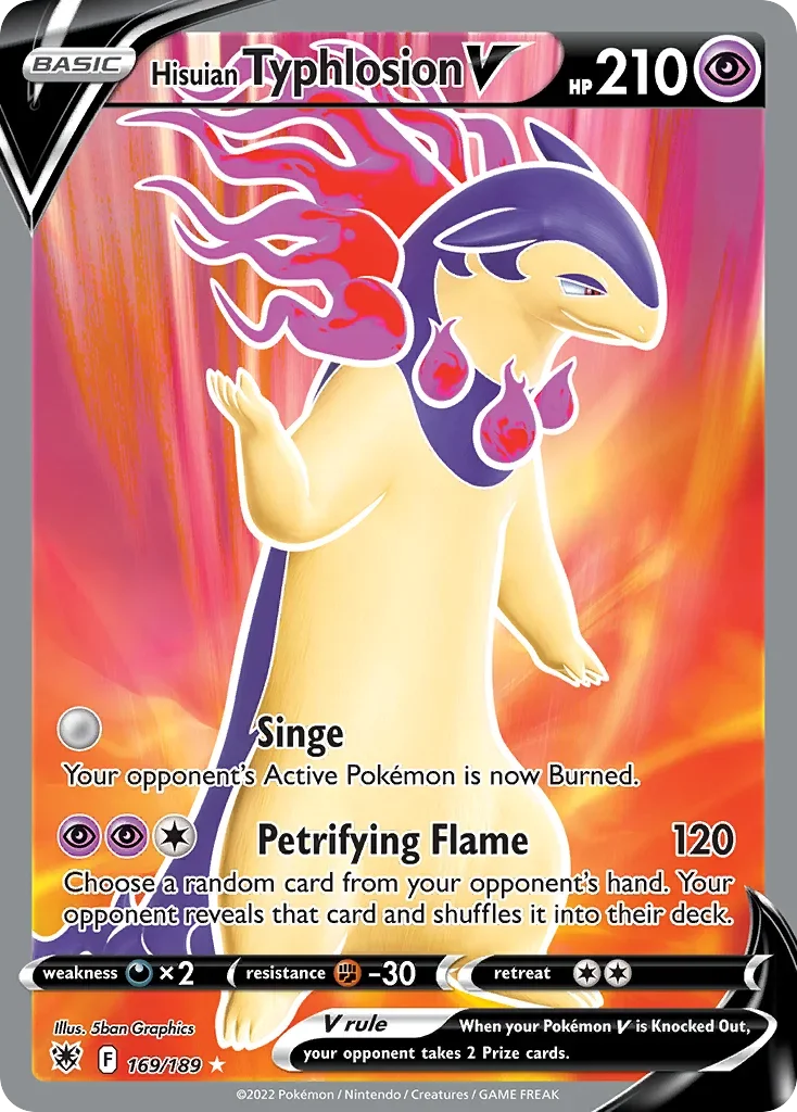 169/189 from Astral Radiance Full Art Pokemon Card