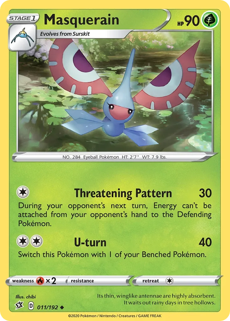 011/192 from Rebel Clash Uncommon Pokemon Card