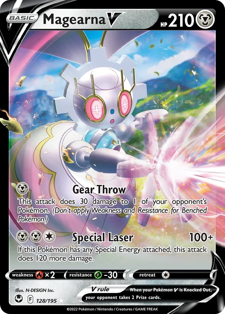 128/195 from Silver Tempest Ultra Rare Pokemon Card