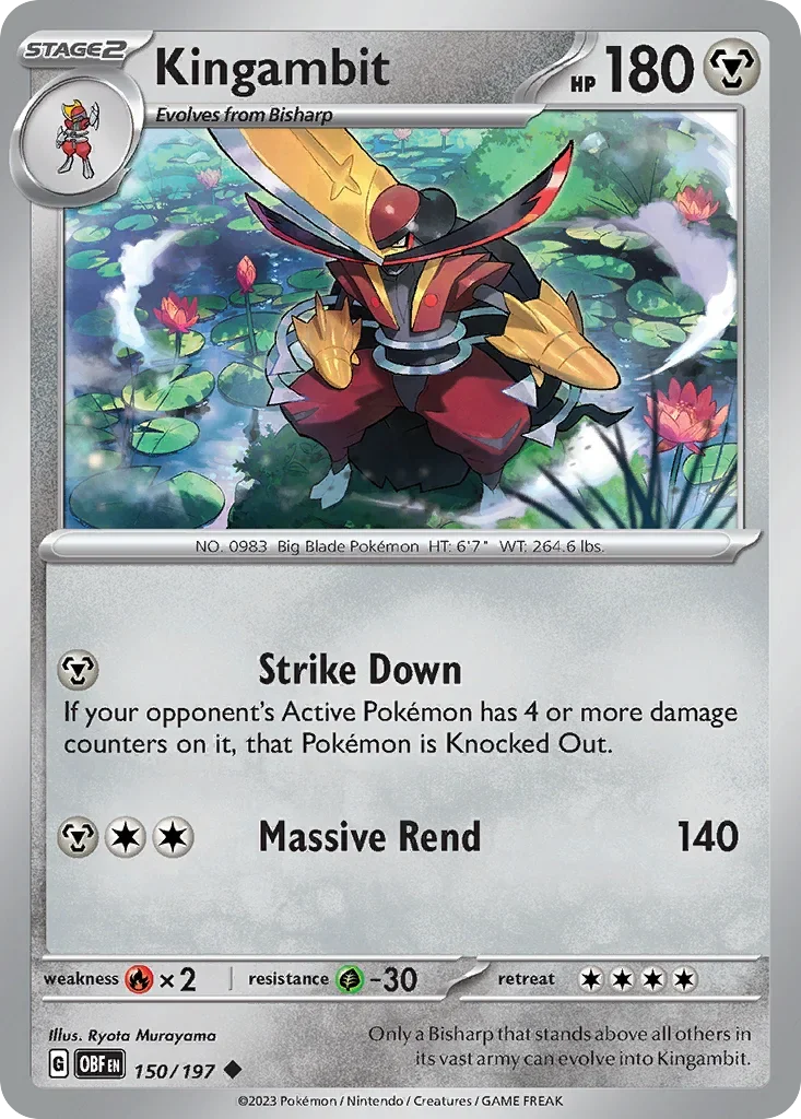 150/197 from Obsidian Flames Uncommon Pokemon Card
