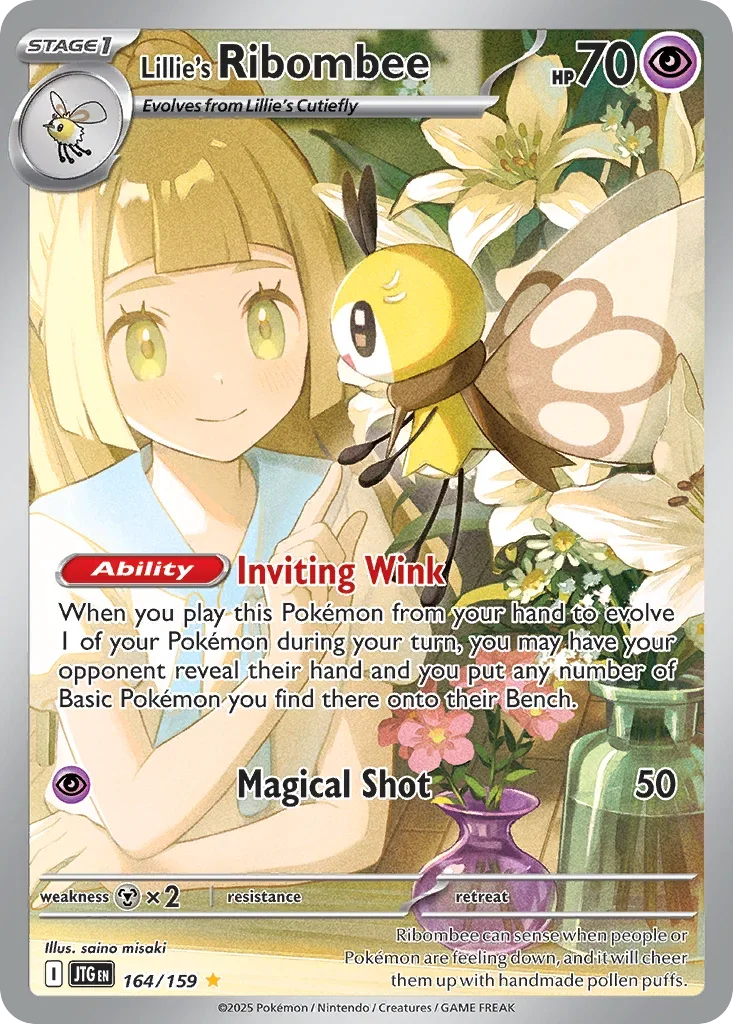 164/159 from Journey Together Illustration Rare Pokemon Card