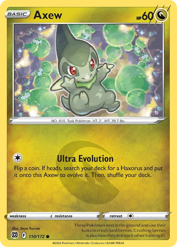 110/172 from Brilliant Stars Common Pokemon Card