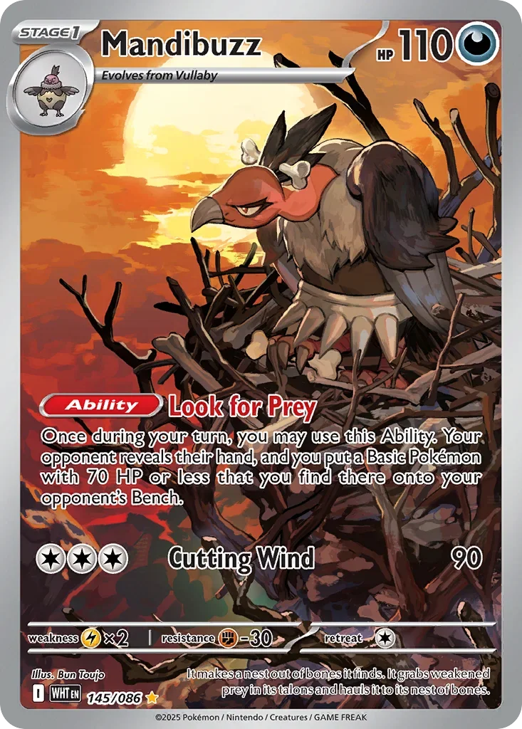 145/086 from White Flare Illustration Rare Pokemon Card