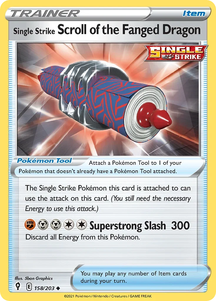 158/203 from Evolving Skies Uncommon Trainer Card