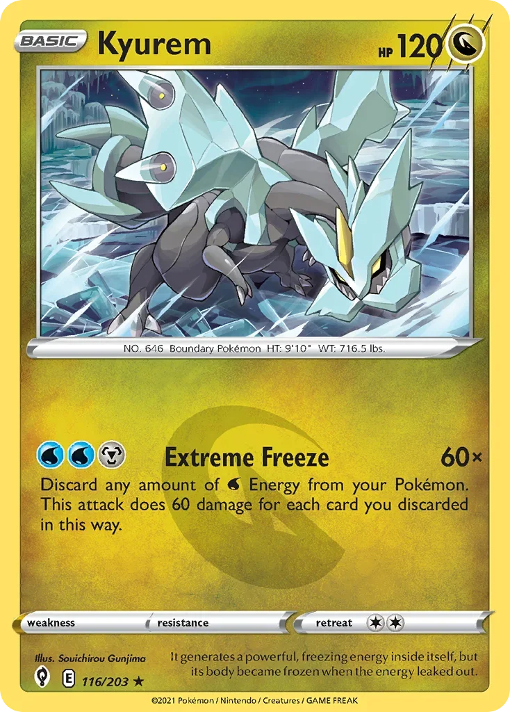 116/203 from Evolving Skies Holo Rare Pokemon Card