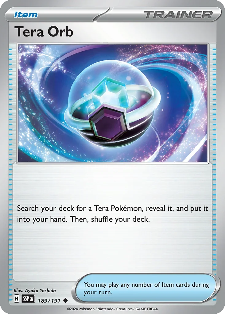 189/191 from Surging Sparks Card List Uncommon Pokemon Card
