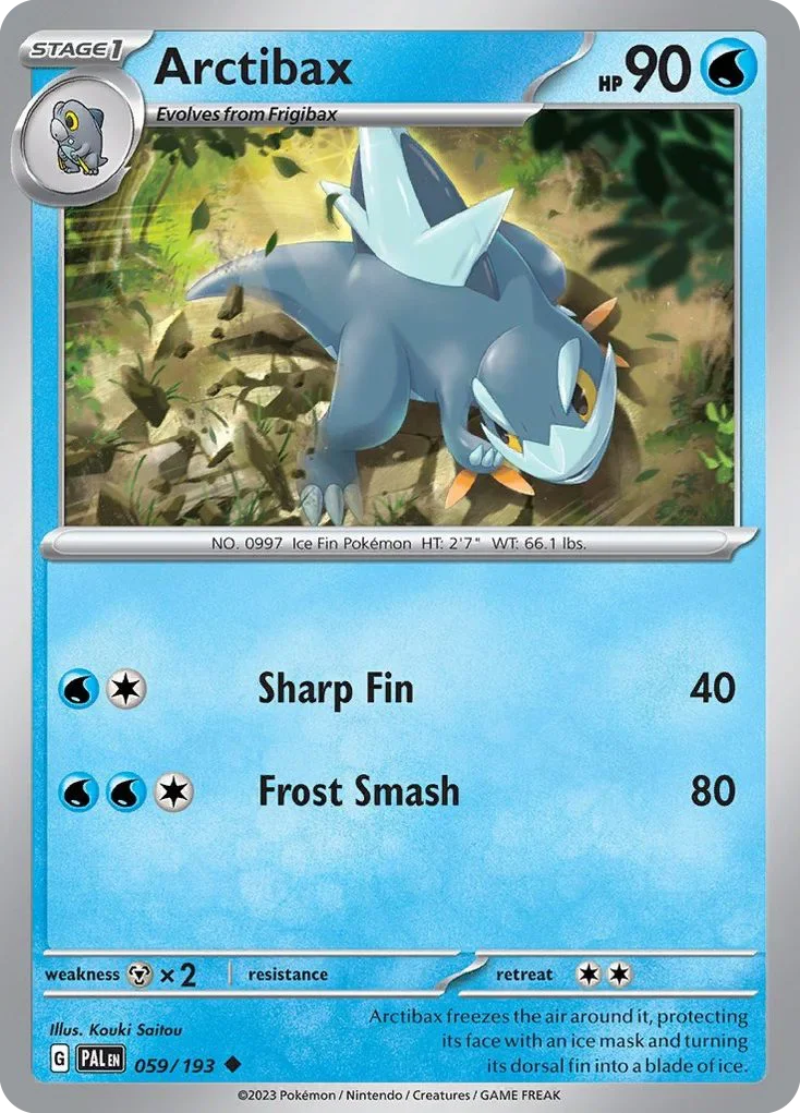 059/193 from Paldea Evolved Uncommon Pokemon Card