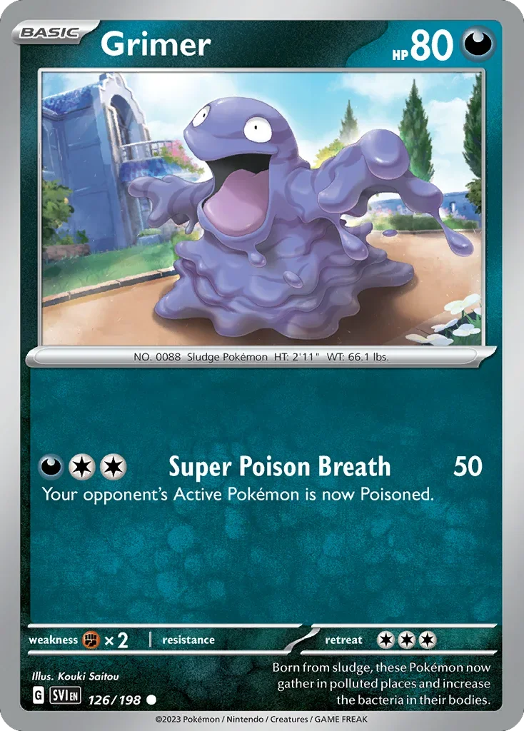 126/198 from Scarlet & Violet Common Pokemon Card