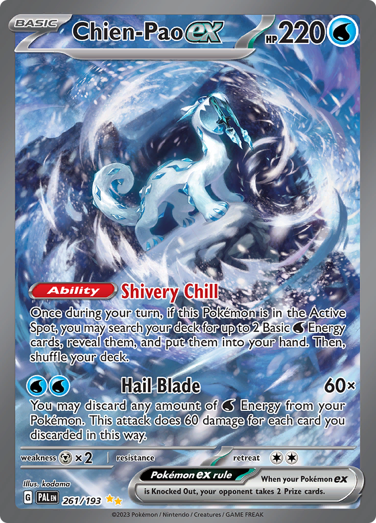 261/193 from Paldea Evolved Special Illustration Rare Pokemon Card