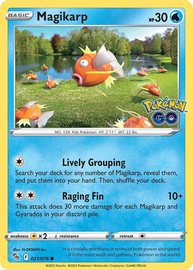 021/078 from Pokemon GO Common Pokemon Card