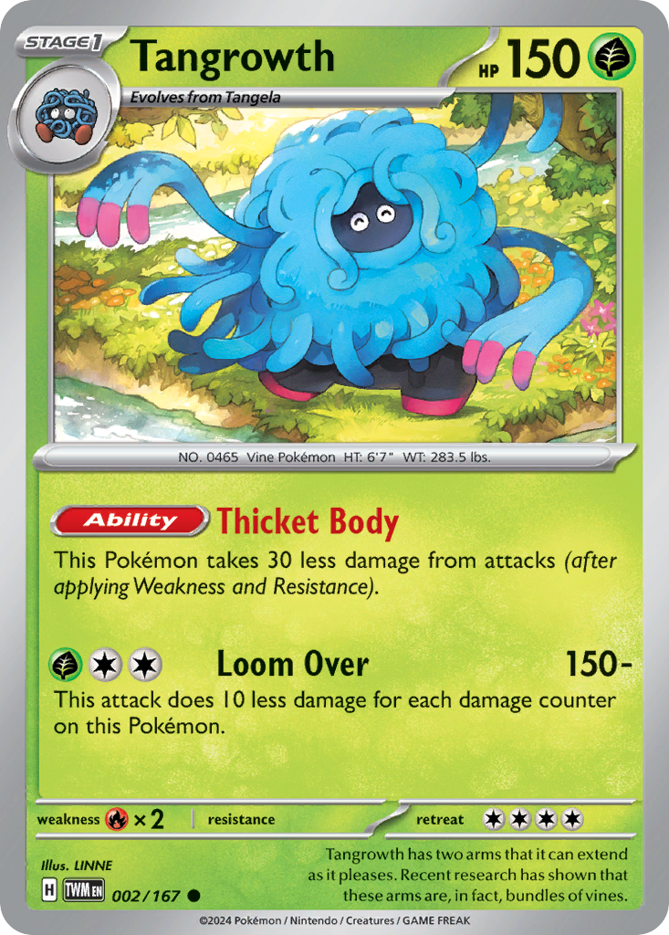 002/167 from Twilight Masquerade Card List Common Pokemon Card