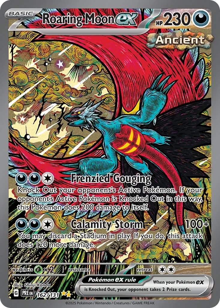 162/131 from Prismatic Evolutions Card List Special Illustration Rare Pokemon Card