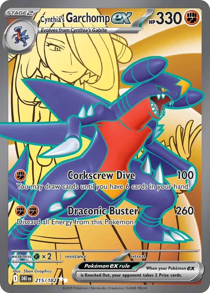 215/182 from Destined Rivals Ultra Rare Pokemon Card