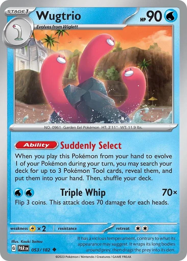 053/182 from Paradox Rift Uncommon Pokemon Card
