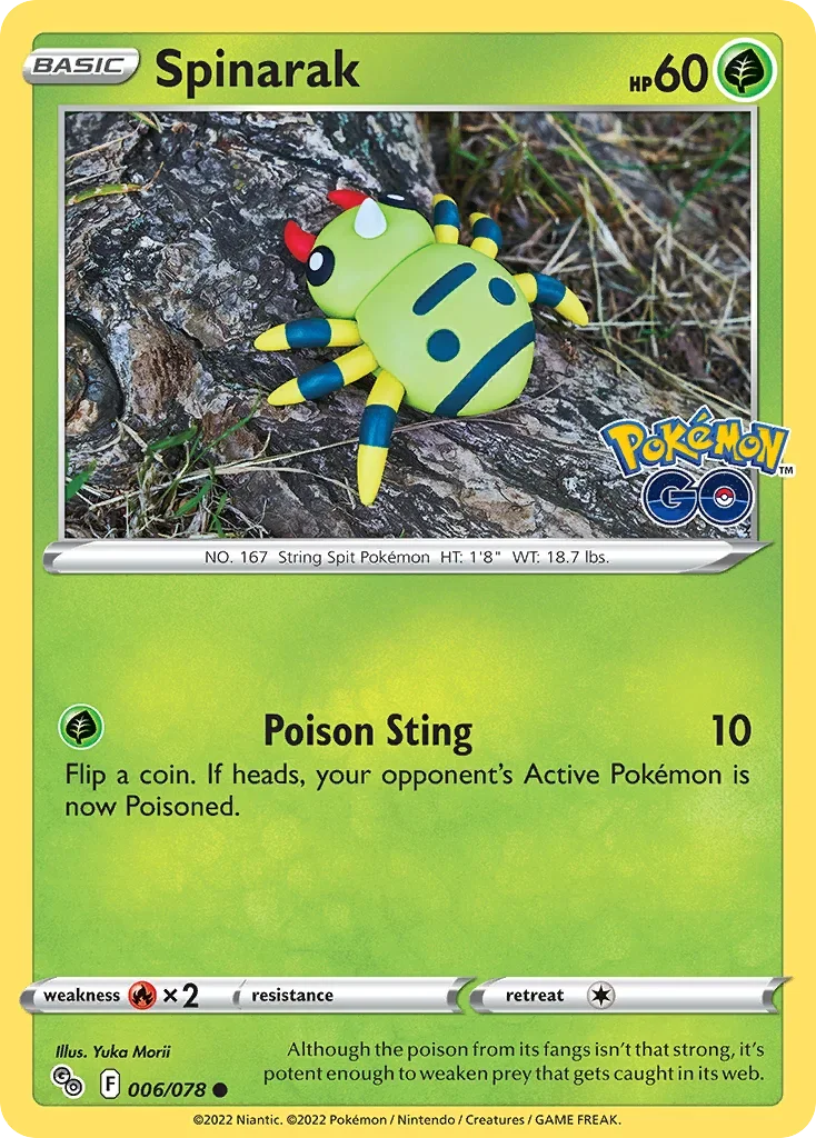 006/078 from Pokemon GO Common Pokemon Card