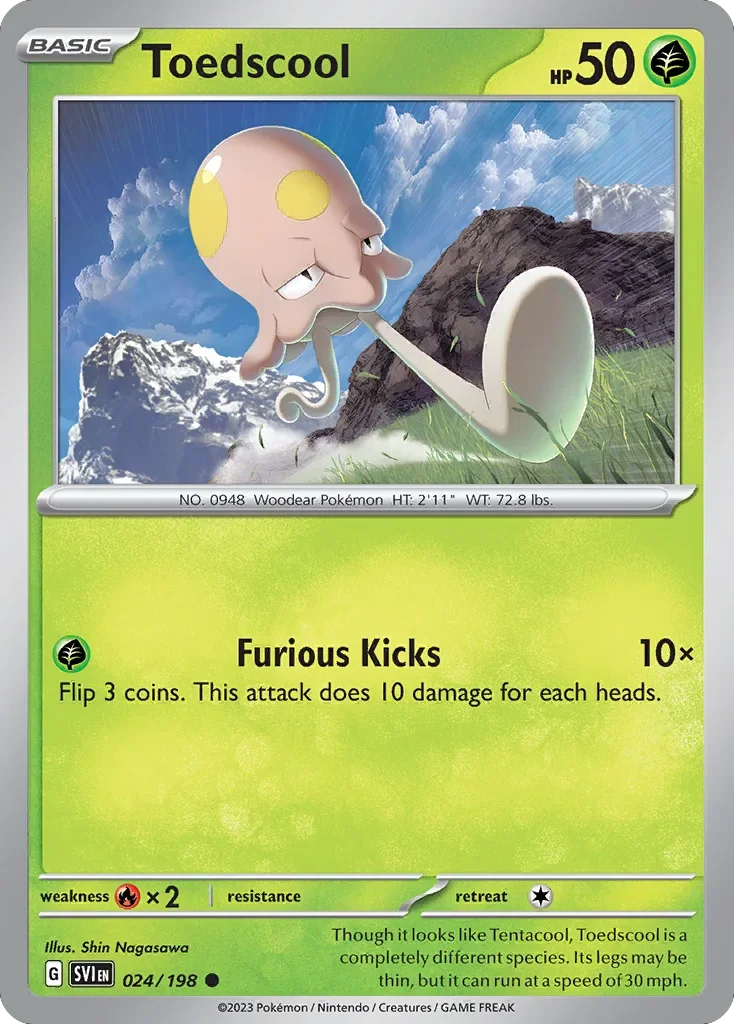 024/198 from Scarlet & Violet Common Pokemon Card