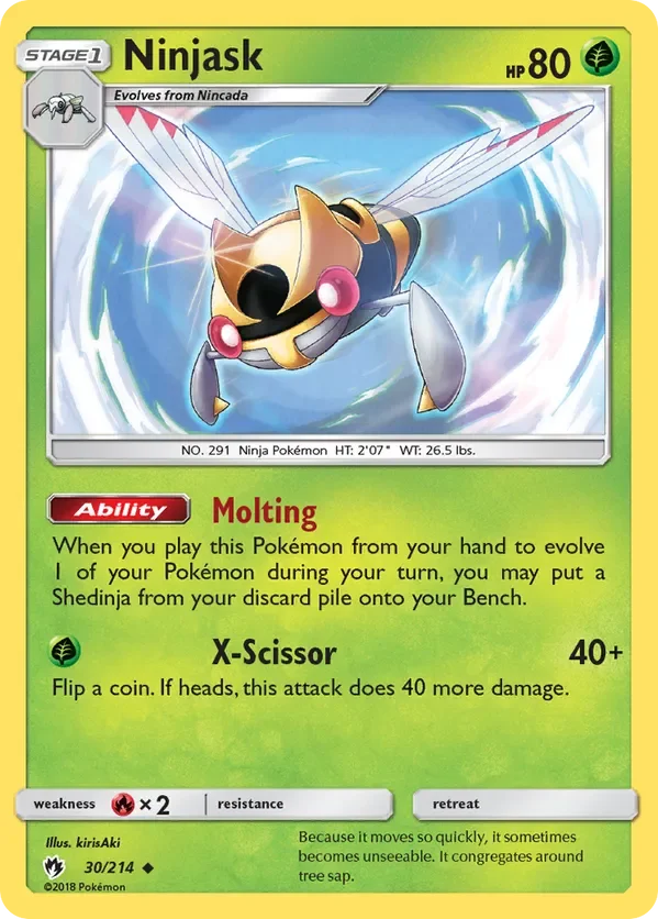 30/214 from Lost Thunder Uncommon Pokemon Card