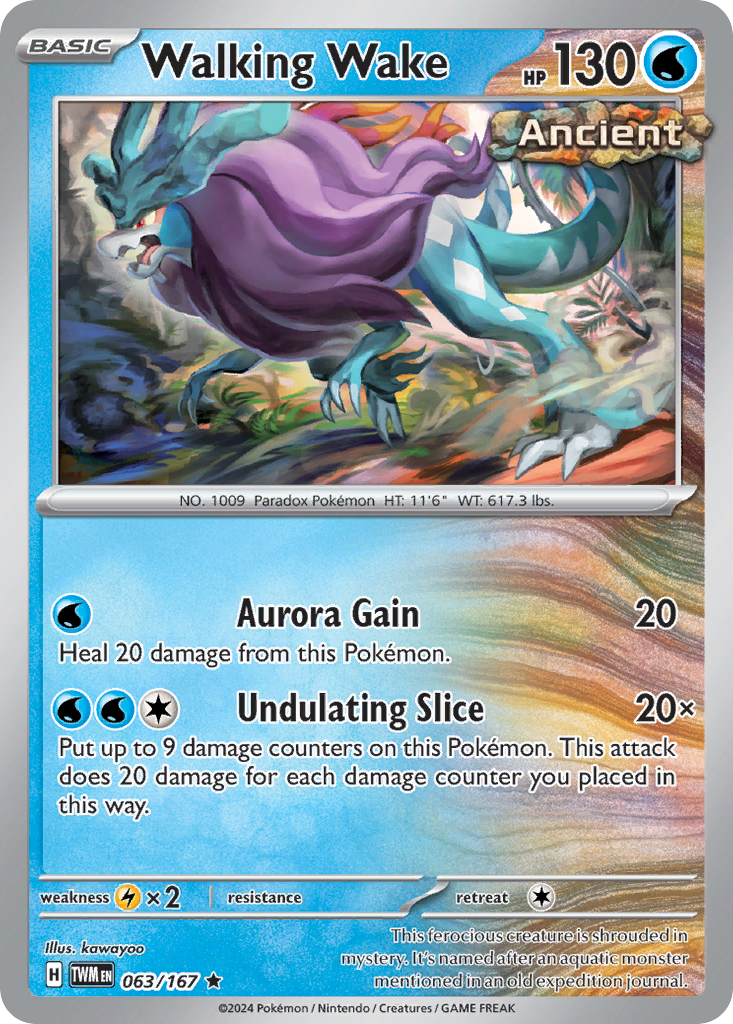 063/167 from Twilight Masquerade Rare Pokemon Card