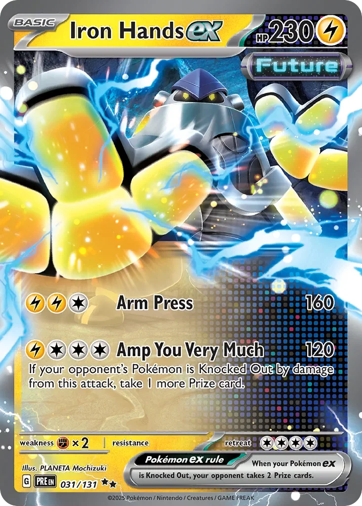 031/131 from Prismatic Evolutions Card List Double Rare Pokemon Card