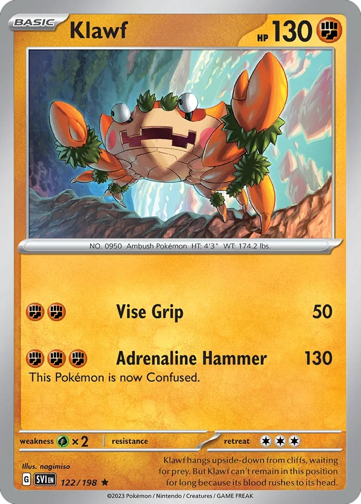 122/198 from Scarlet & Violet Rare Pokemon Card