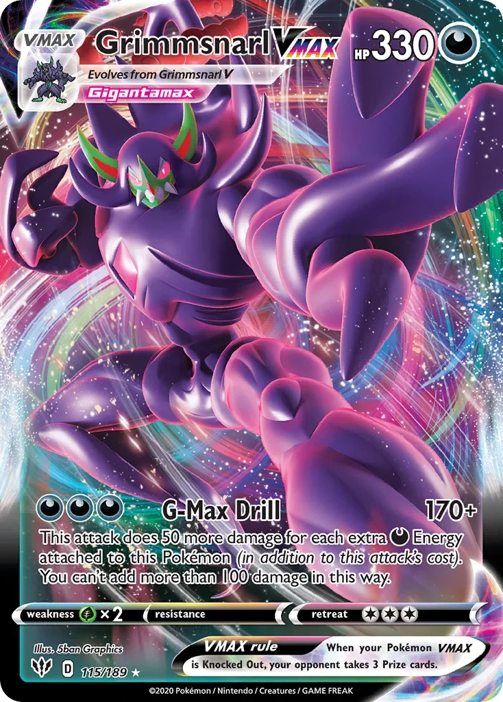 115/189 from Darkness Ablaze Ultra Rare Pokemon Card