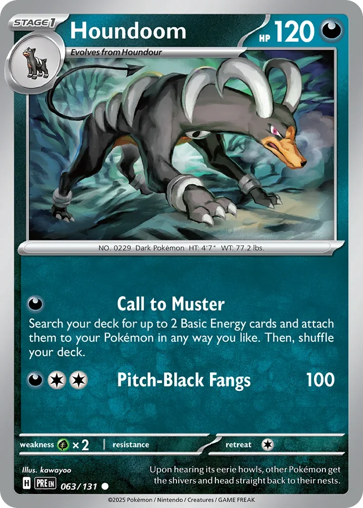 063/131 from Prismatic Evolutions Card List Common Pokemon Card