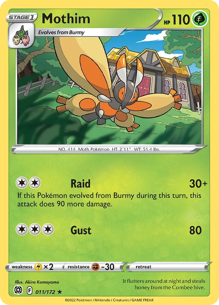 011/172 from Brilliant Stars Rare Pokemon Card