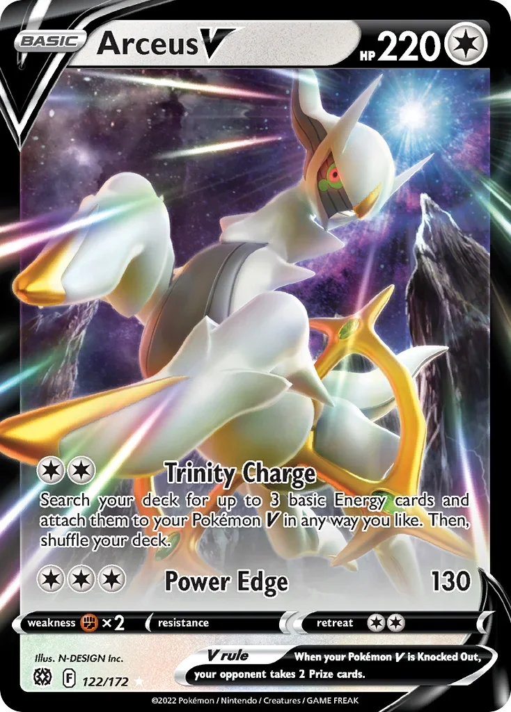 122/172 from Brilliant Stars Ultra Rare Pokemon Card