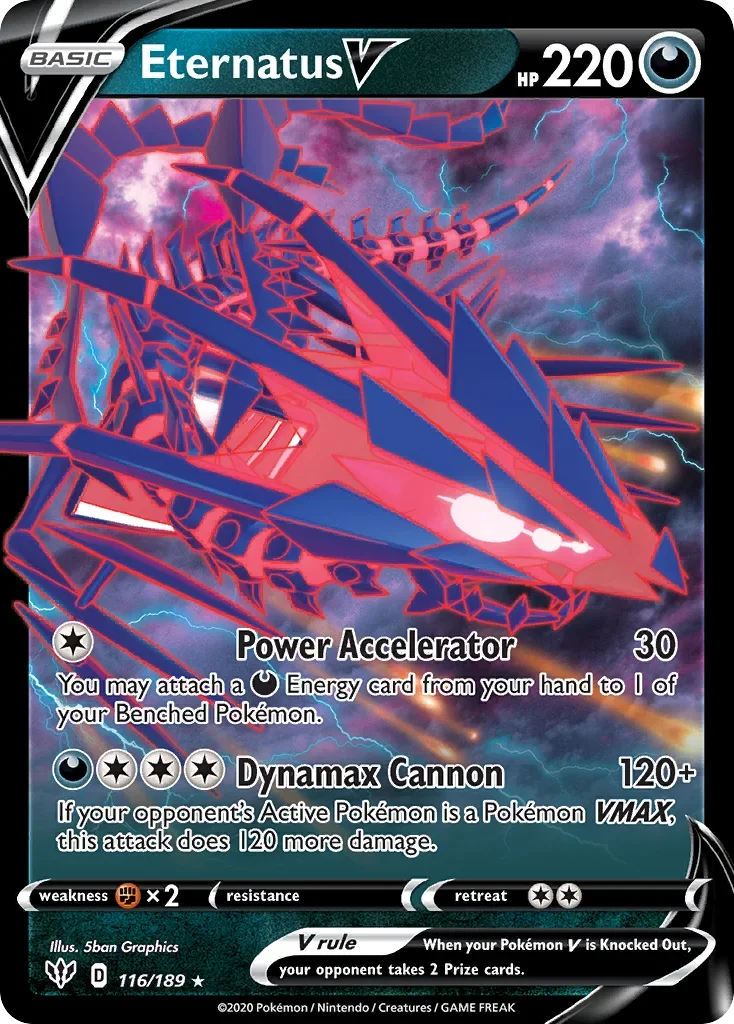 116/189 from Darkness Ablaze Ultra Rare Pokemon Card