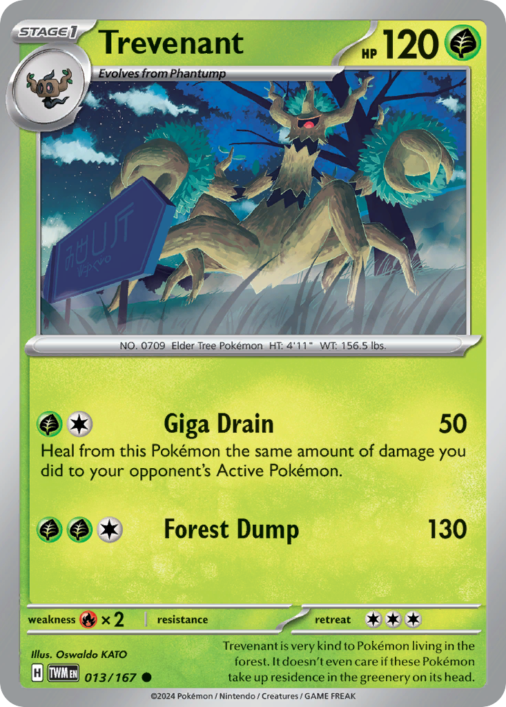 013/167 from Twilight Masquerade Card List Common Pokemon Card