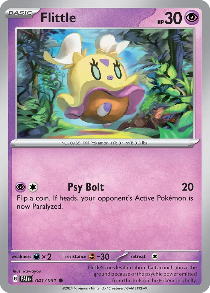 041/091 from Paldean Fates Common Pokemon Card