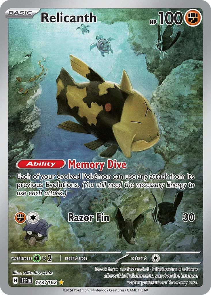 173/162 from Temporal Forces Illustration Rare Pokemon Card