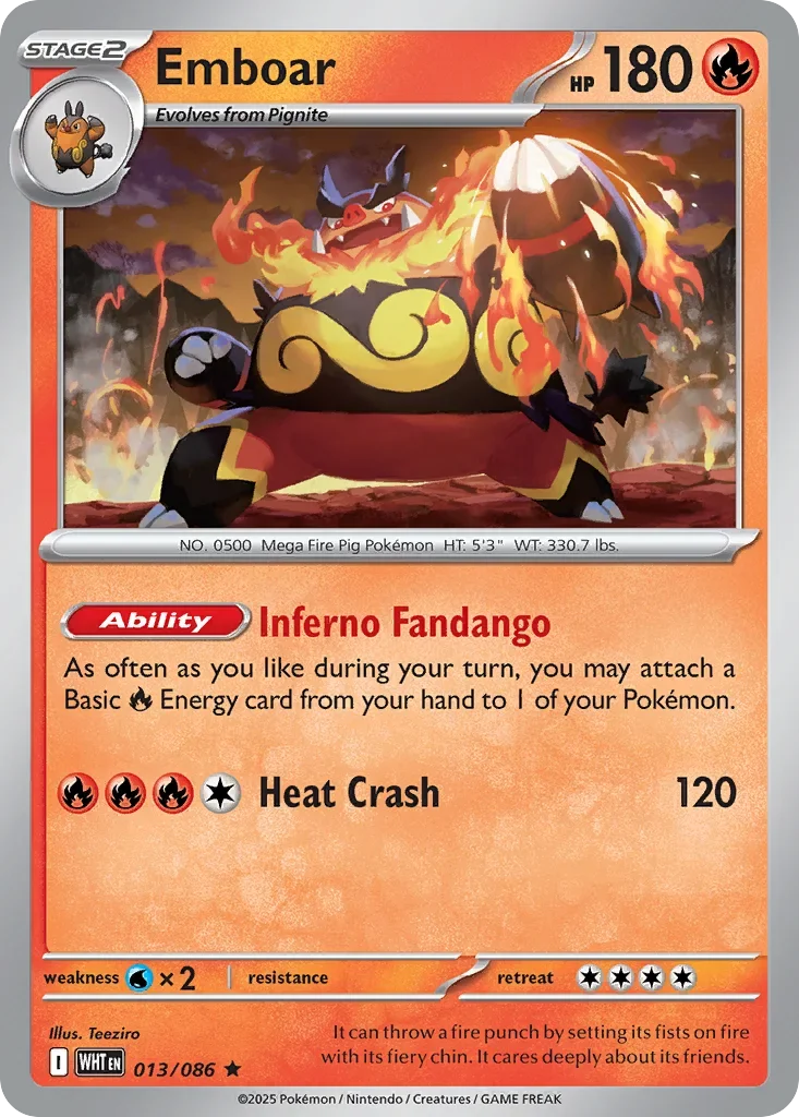 013/086 from White Flare Rare Pokemon Card
