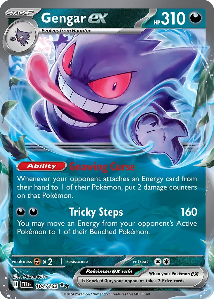 104/162 from Temporal Forces Double Rare Pokemon Card