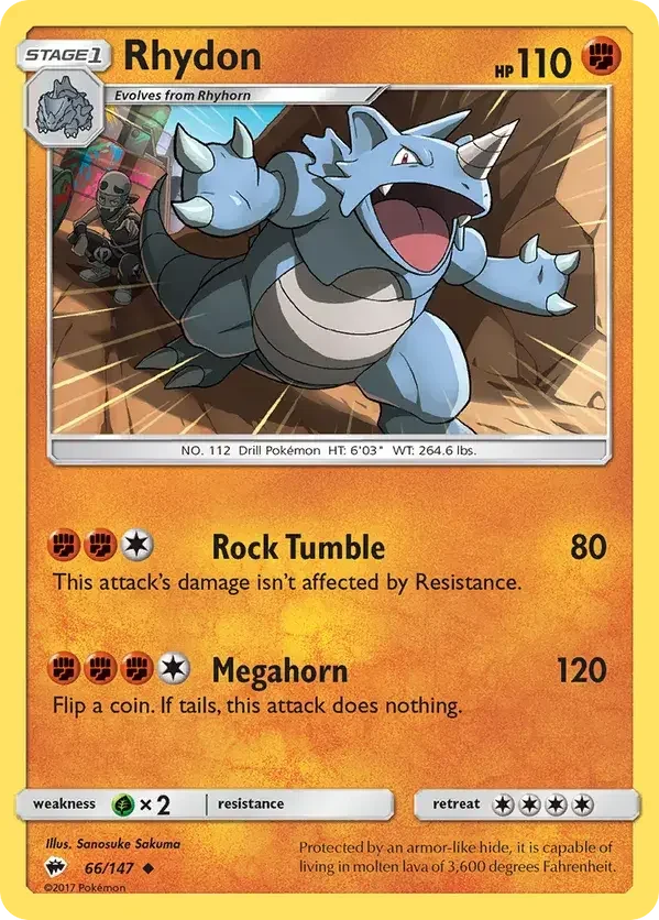 066/147 from Burning Shadows Uncommon Pokemon Card