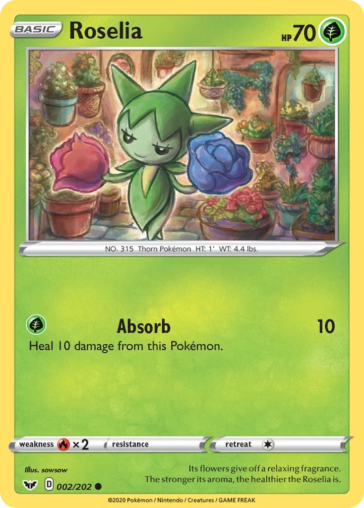 002/202 from Sword & Shield Common Pokemon Card