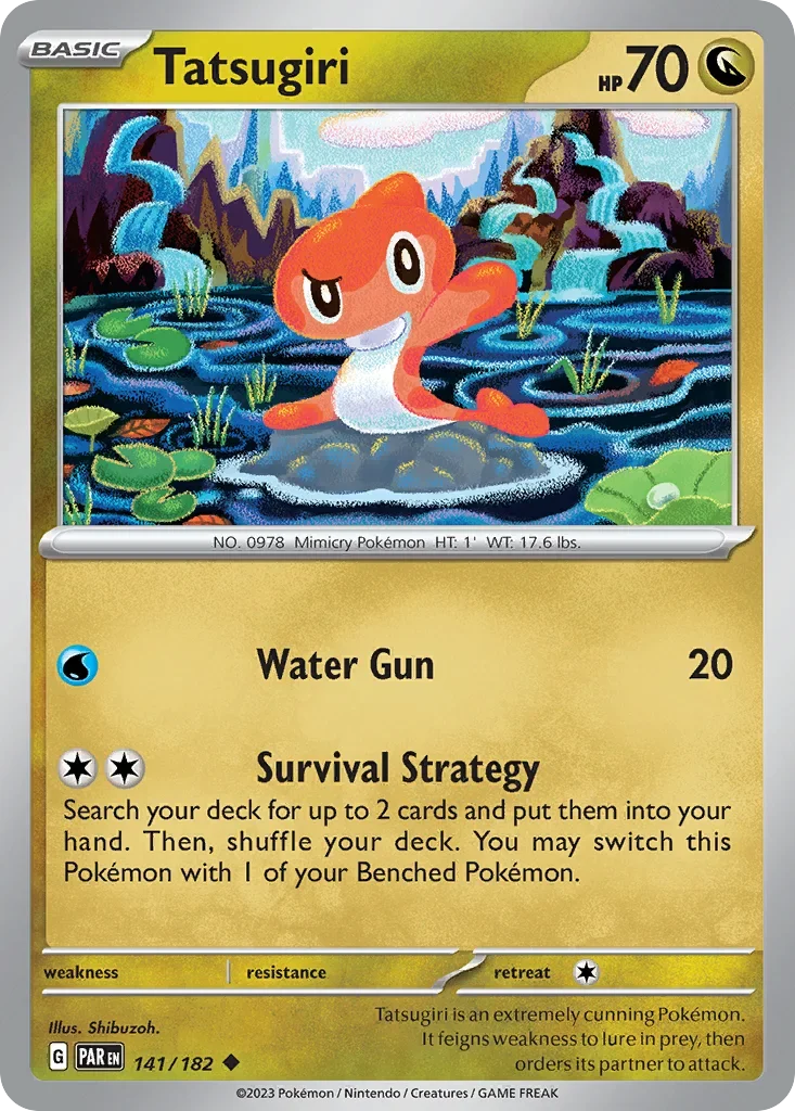 141/182 from Paradox Rift Uncommon Pokemon Card