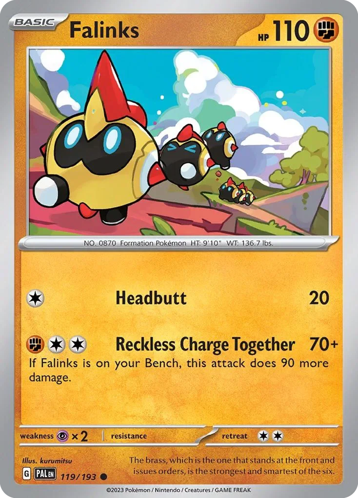 119/193 from Paldea Evolved Common Pokemon Card