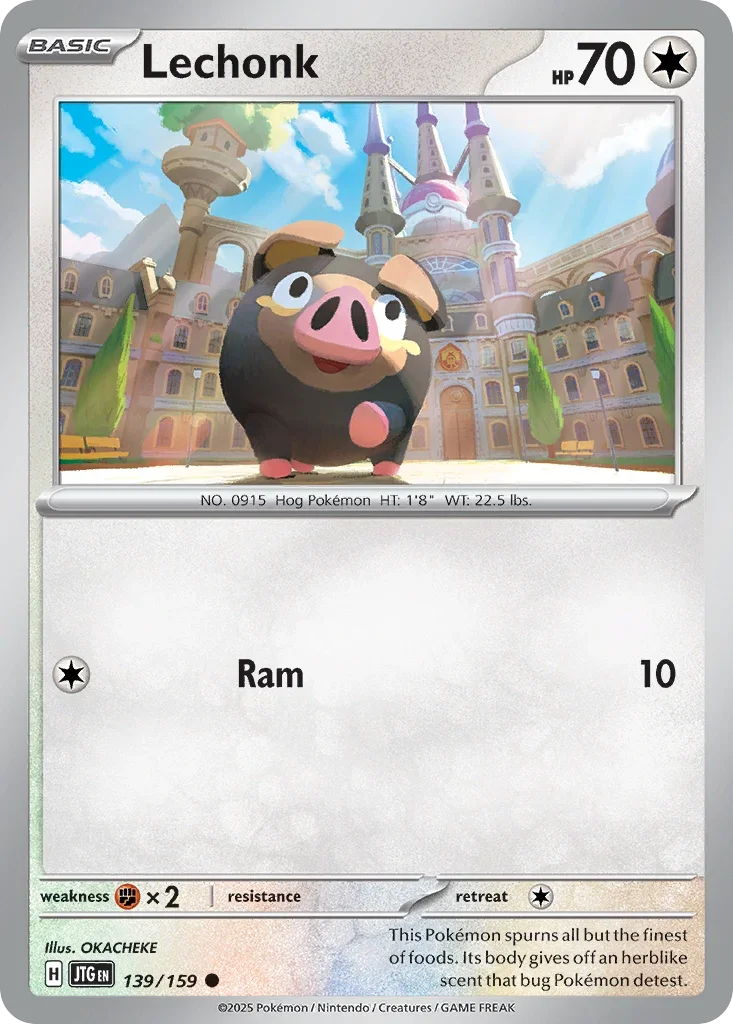 139/159 from Journey Together Common Pokemon Card
