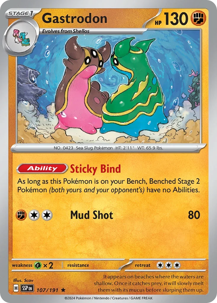 107/191 from Surging Sparks Card List Rare Pokemon Card