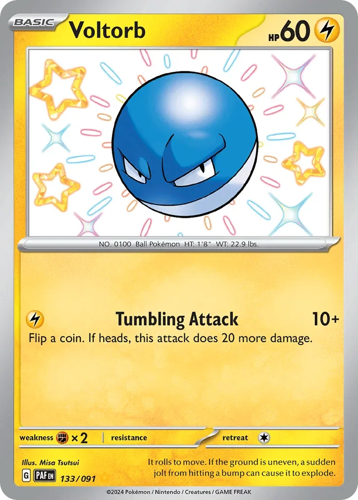 133/091 from Paldean Fates Shiny Rare Pokemon Card
