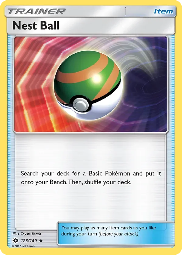 123/149 from Sun & Moon Base Uncommon Trainer Card