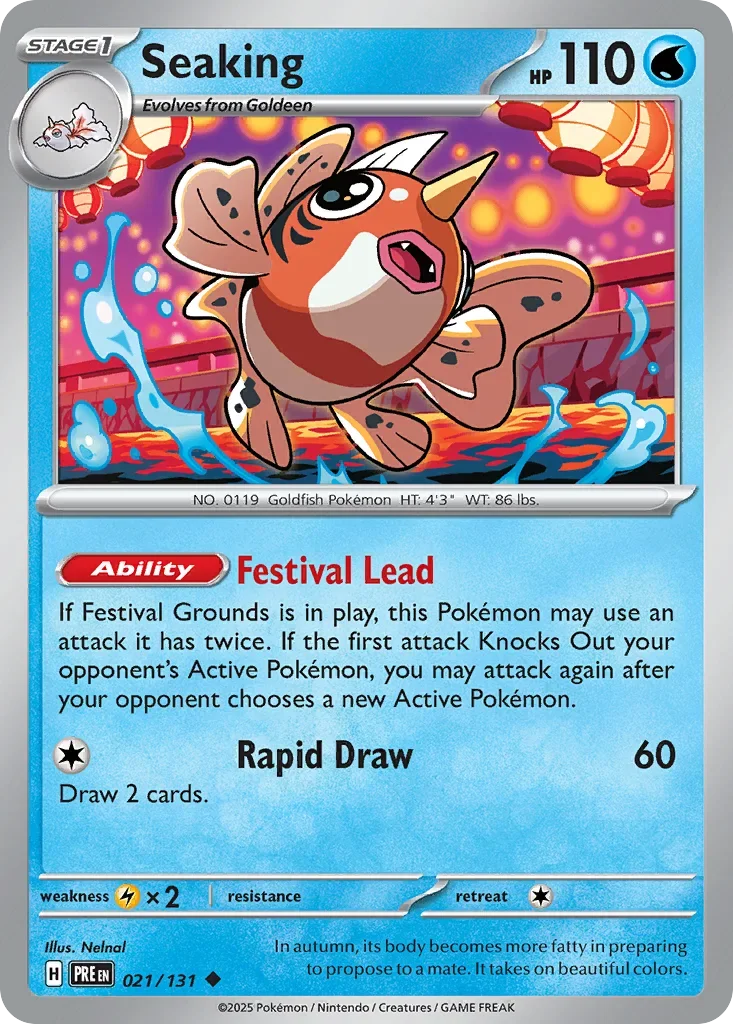 021/131 from Prismatic Evolutions Card List Uncommon Pokemon Card