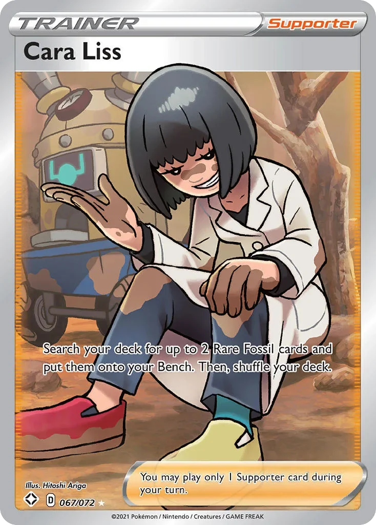 067/072 from Shining Fates Full Art Trainer Card