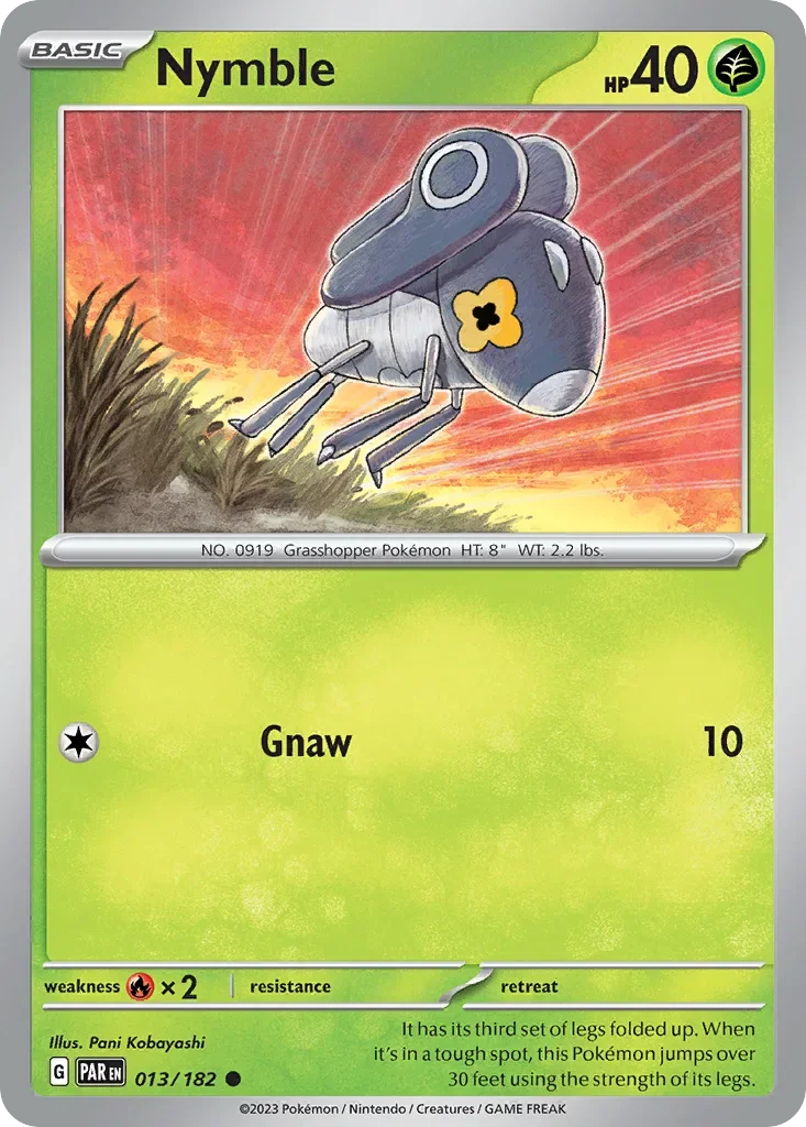 013/182 from Paradox Rift Common Pokemon Card