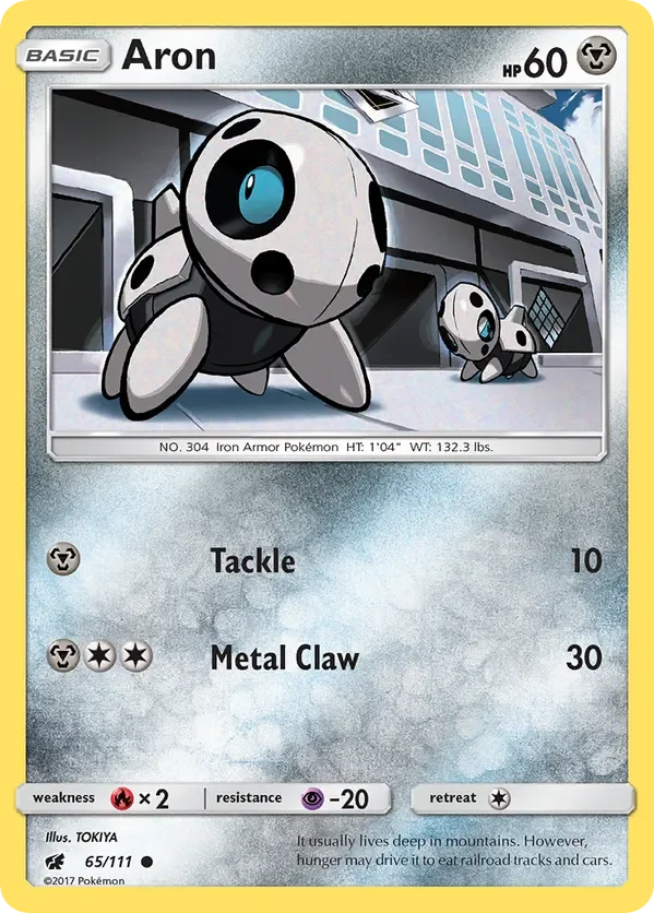 65/111 from Crimson Invasion Common Pokemon Card