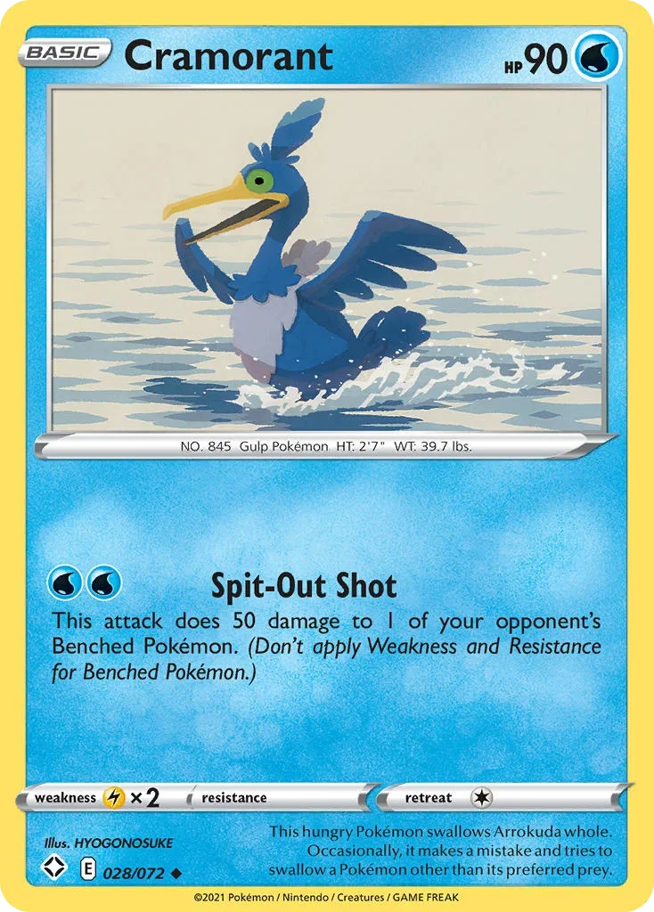 028/072 from Shining Fates Uncommon Pokemon Card