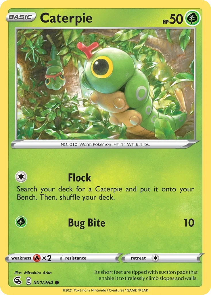 001/264 from Fusion Strike Common Pokemon Card