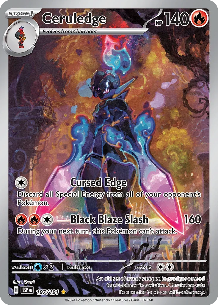 197/191 from Surging Sparks Card List Illustration Rare Pokemon Card